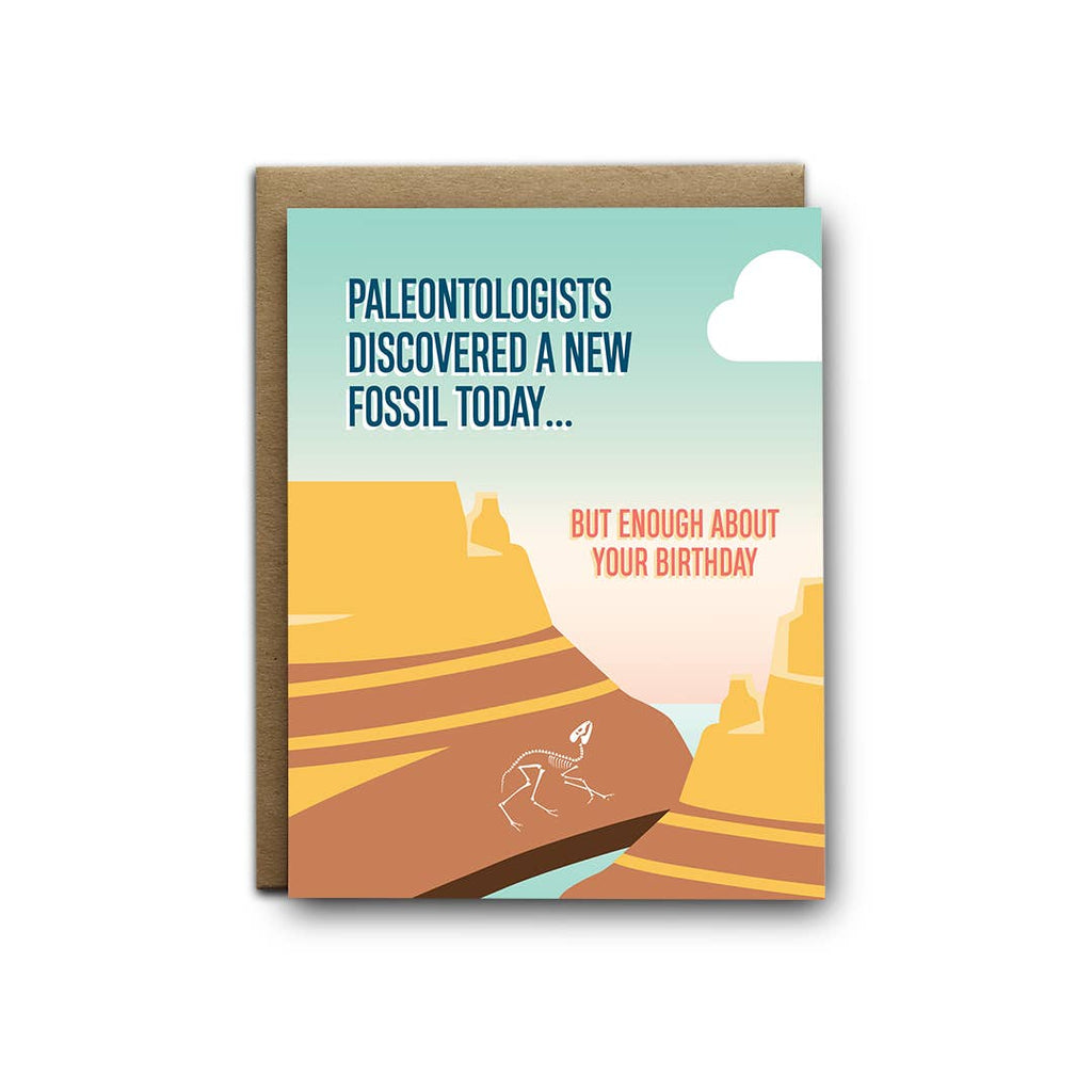 You're a Fossil Birthday | Greeting Card
