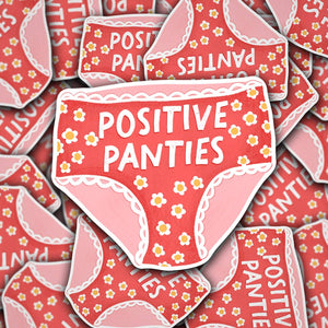 Positive Panties | Vinyl Sticker