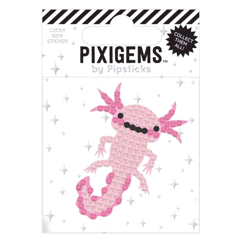 Alvin Axolotl Pixigem Sticker | Pipsticks