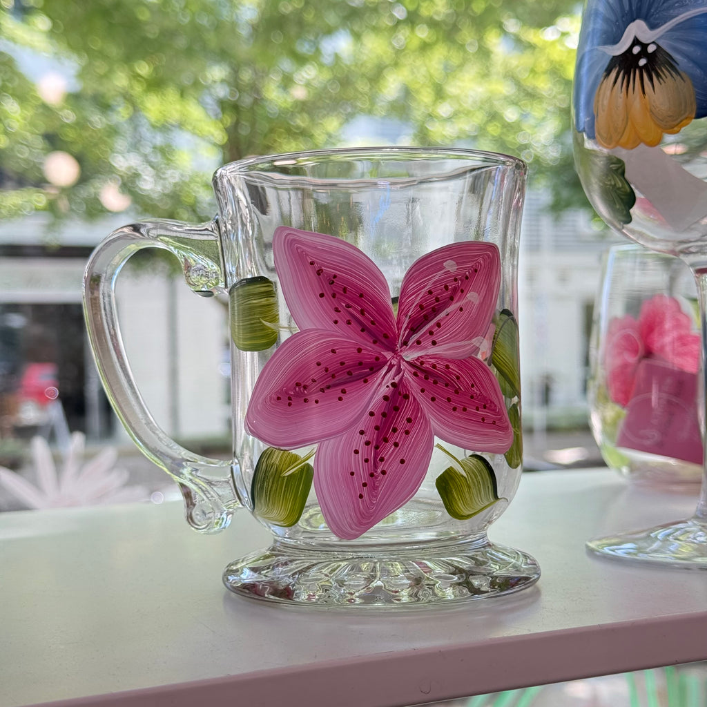 Stargazer Lily | Hand Painted Mug
