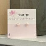 Classic Pearl | Metal Free Hypoallergenic Earrings