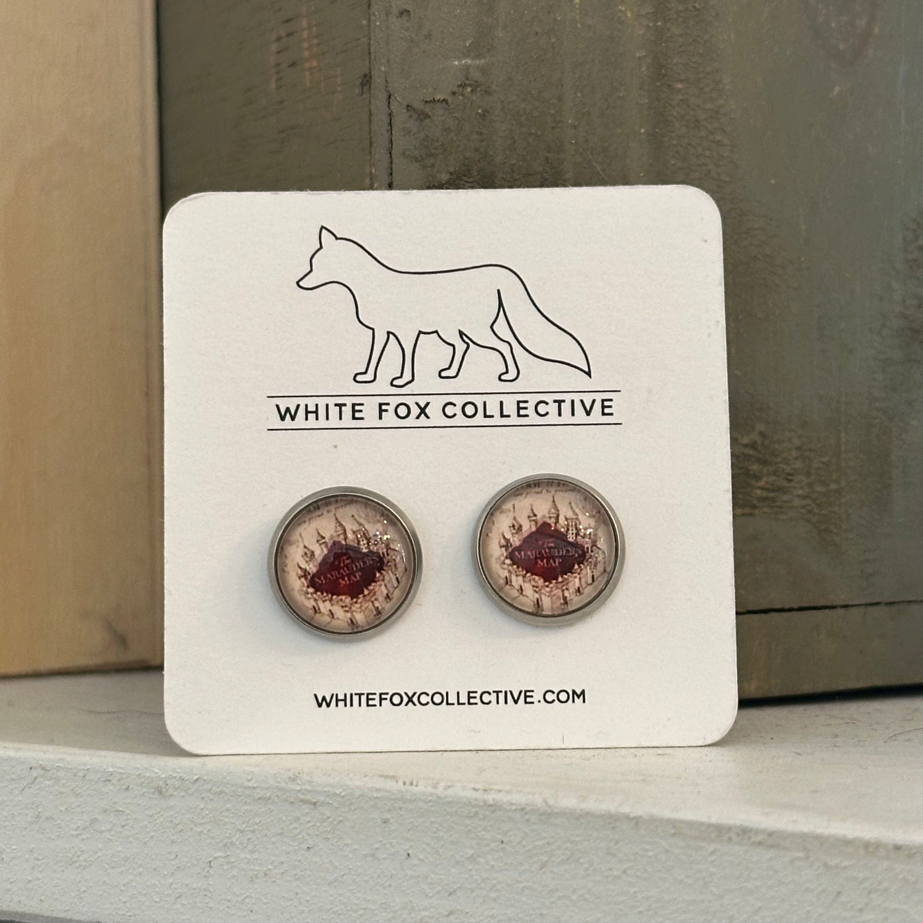 Graphic Earring | White Fox Collective