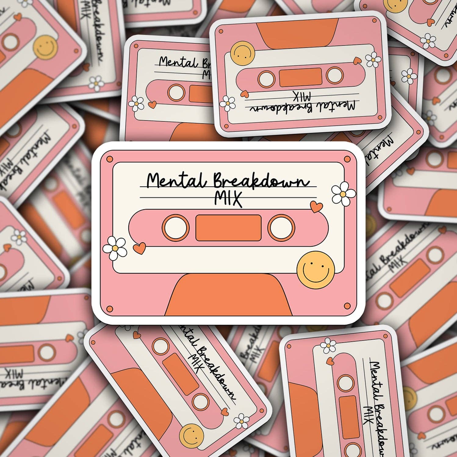 Mental Breakdown Mix | Vinyl Sticker
