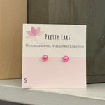 Mini Pearl | Metal Free Hypoallergenic Earrings