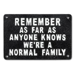 Normal Family Sign
