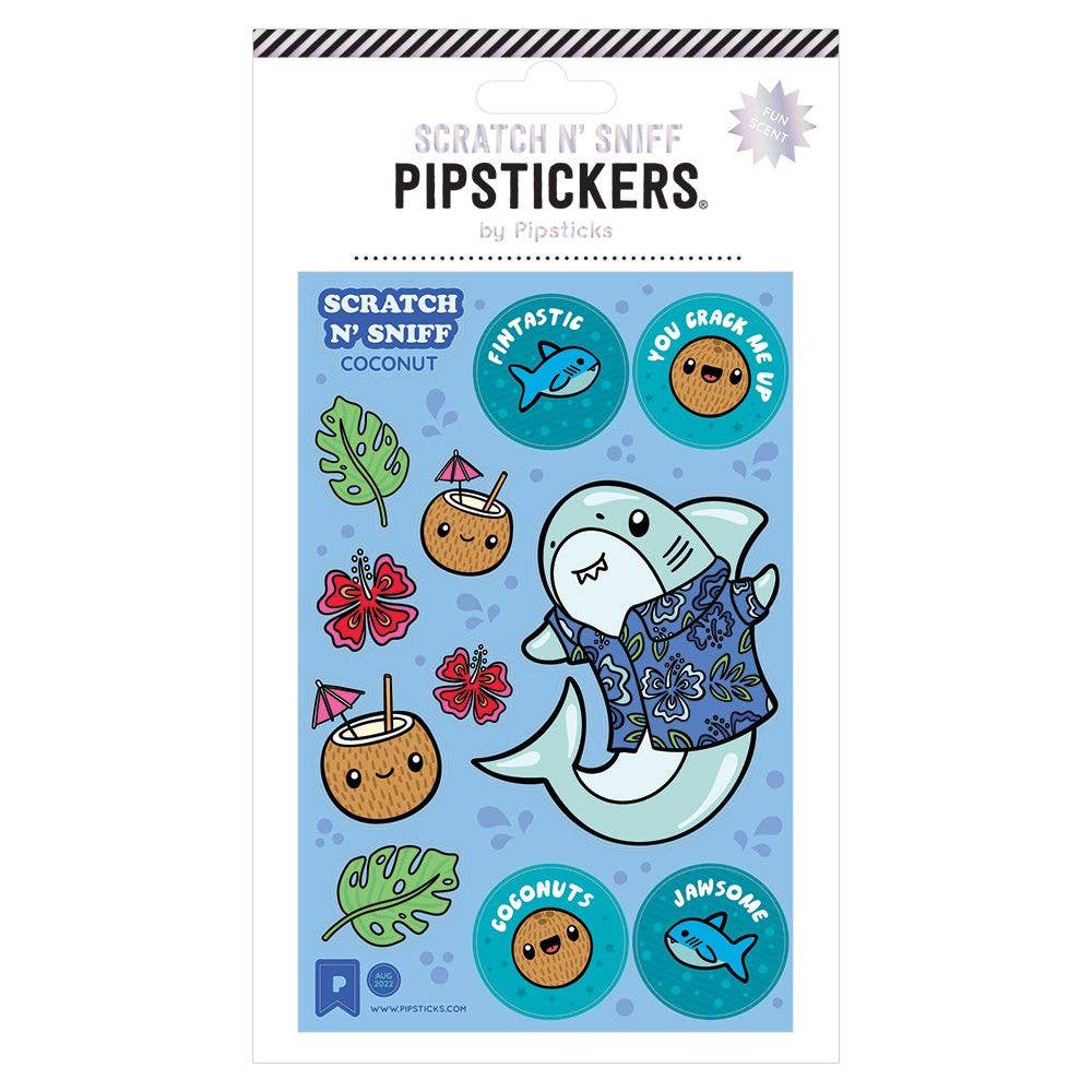 Jawsome Scratch 'n Sniff Sticker | Pipsticks