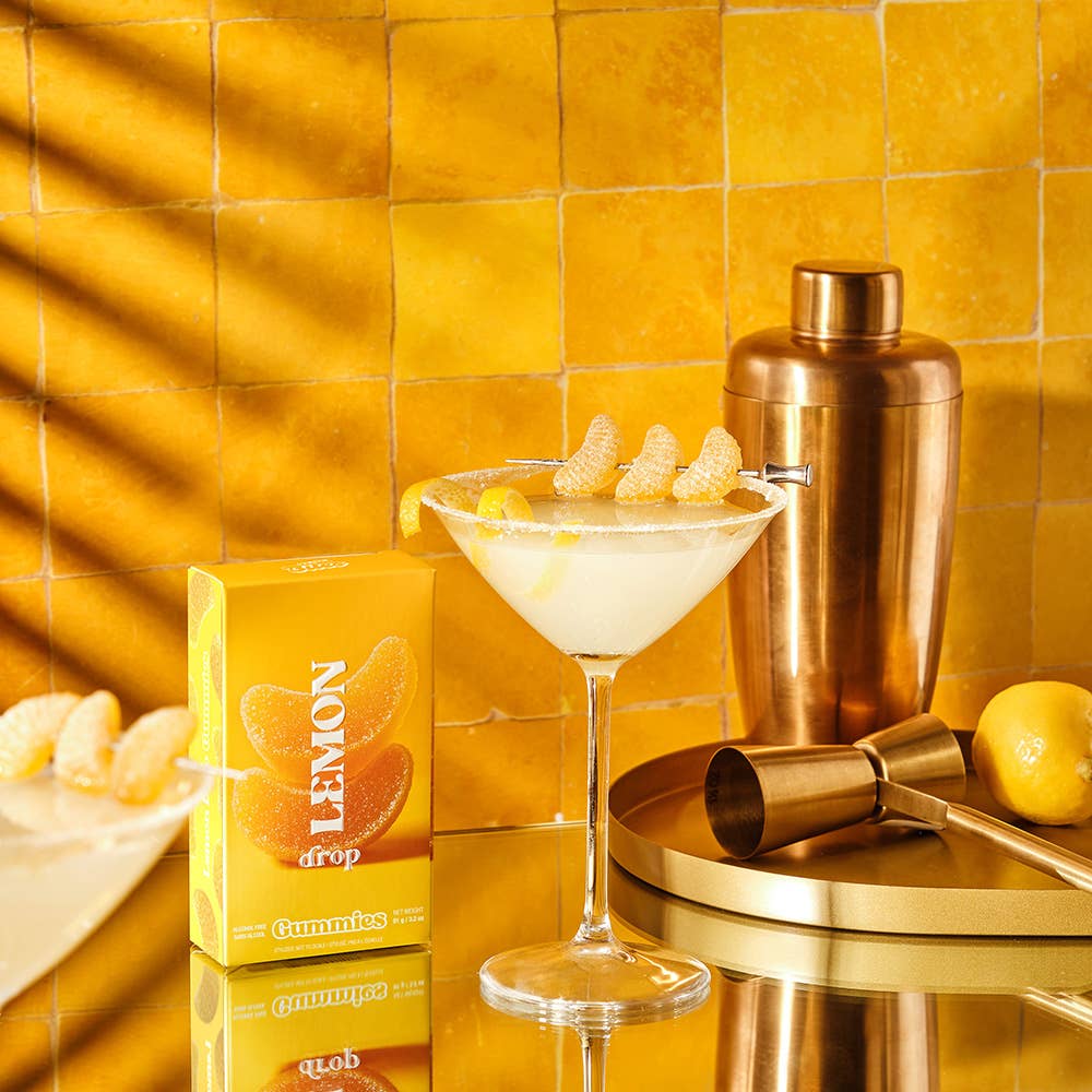 Lemon Drop Gummies - Chewy Candies | Vesper Bites