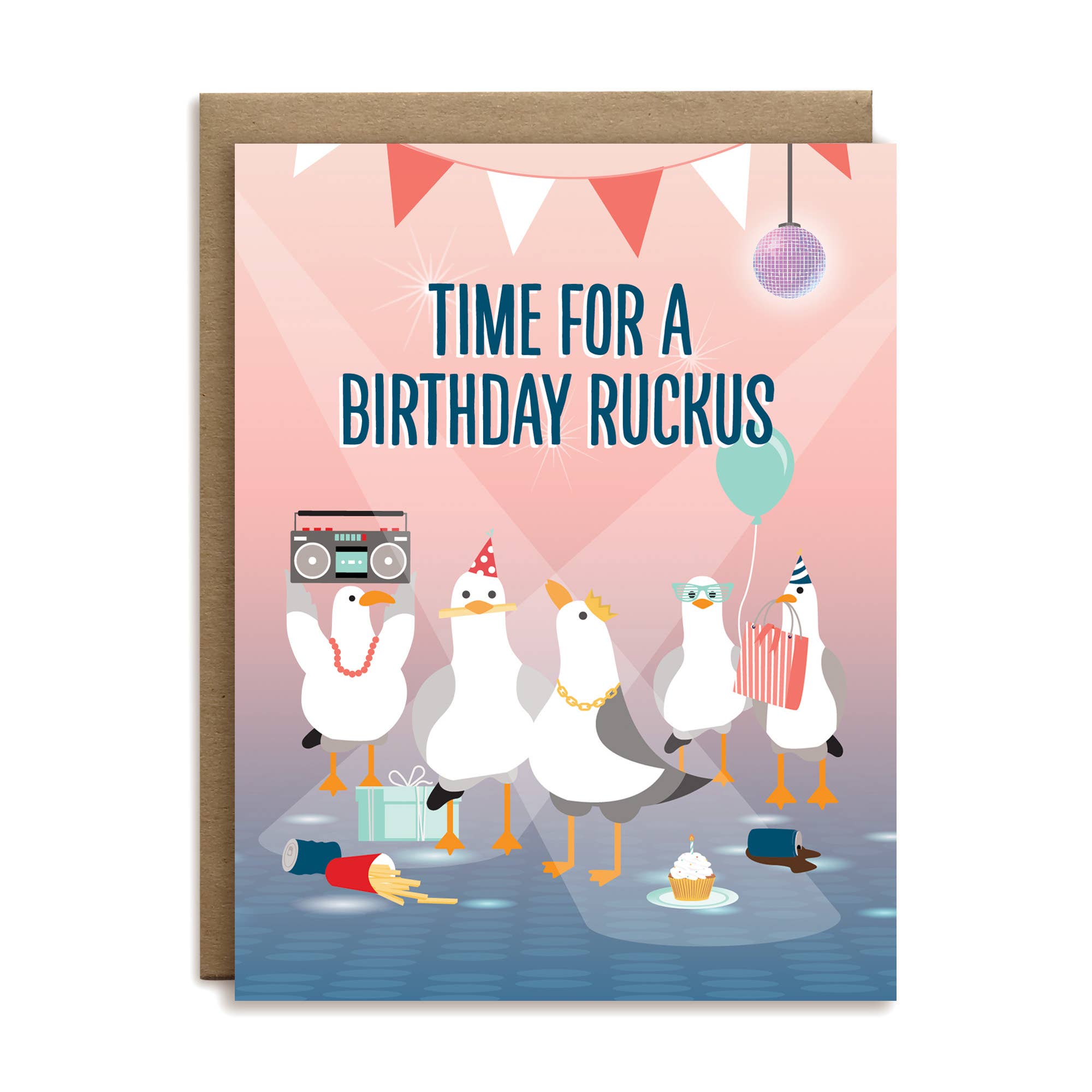 Birthday Ruckus | Greeting Card
