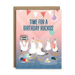 Birthday Ruckus | Greeting Card
