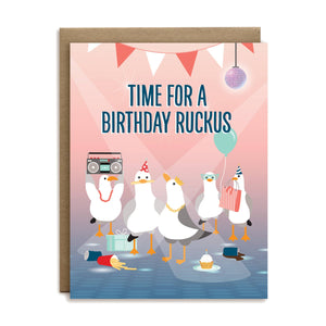 Birthday Ruckus | Greeting Card
