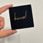 Fuckity Fuck | Bar Necklace