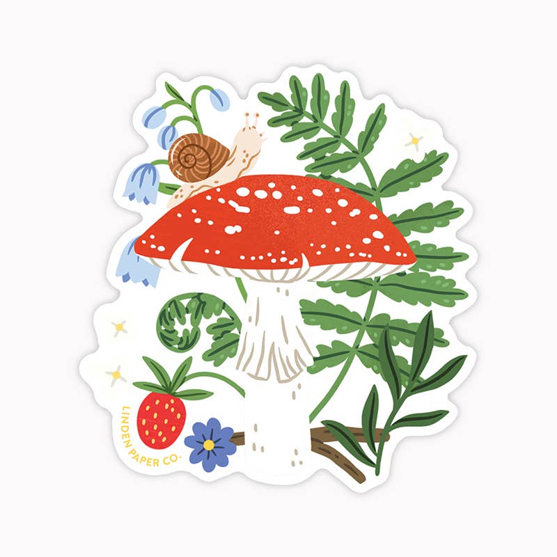 Mushroom Woods | Vinyl Sticker