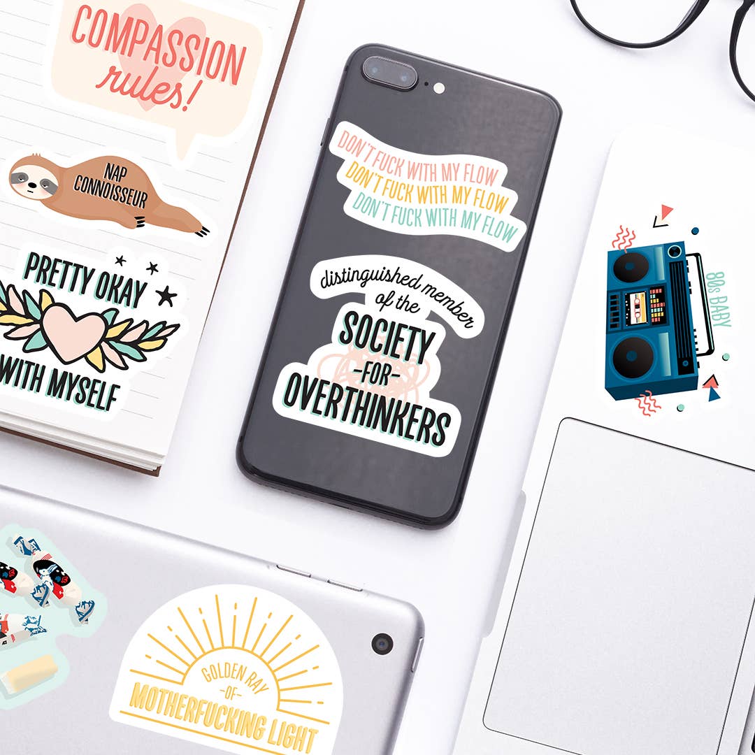 Society for Overthinkers | Vinyl Sticker
