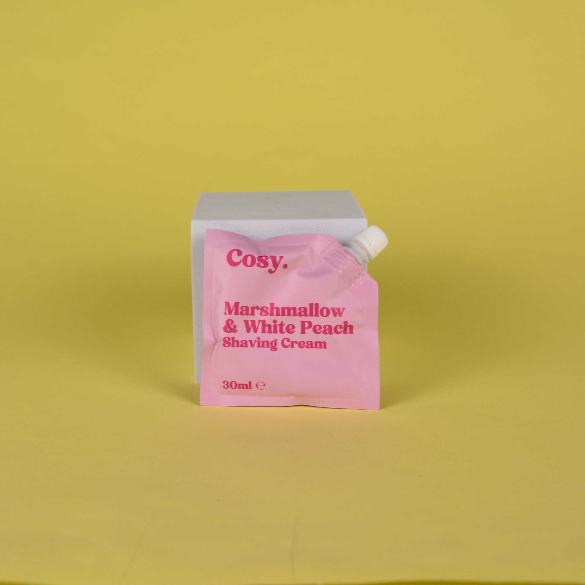 Marshmallow & White Peach Shave Cream | Cosy Cosmetics