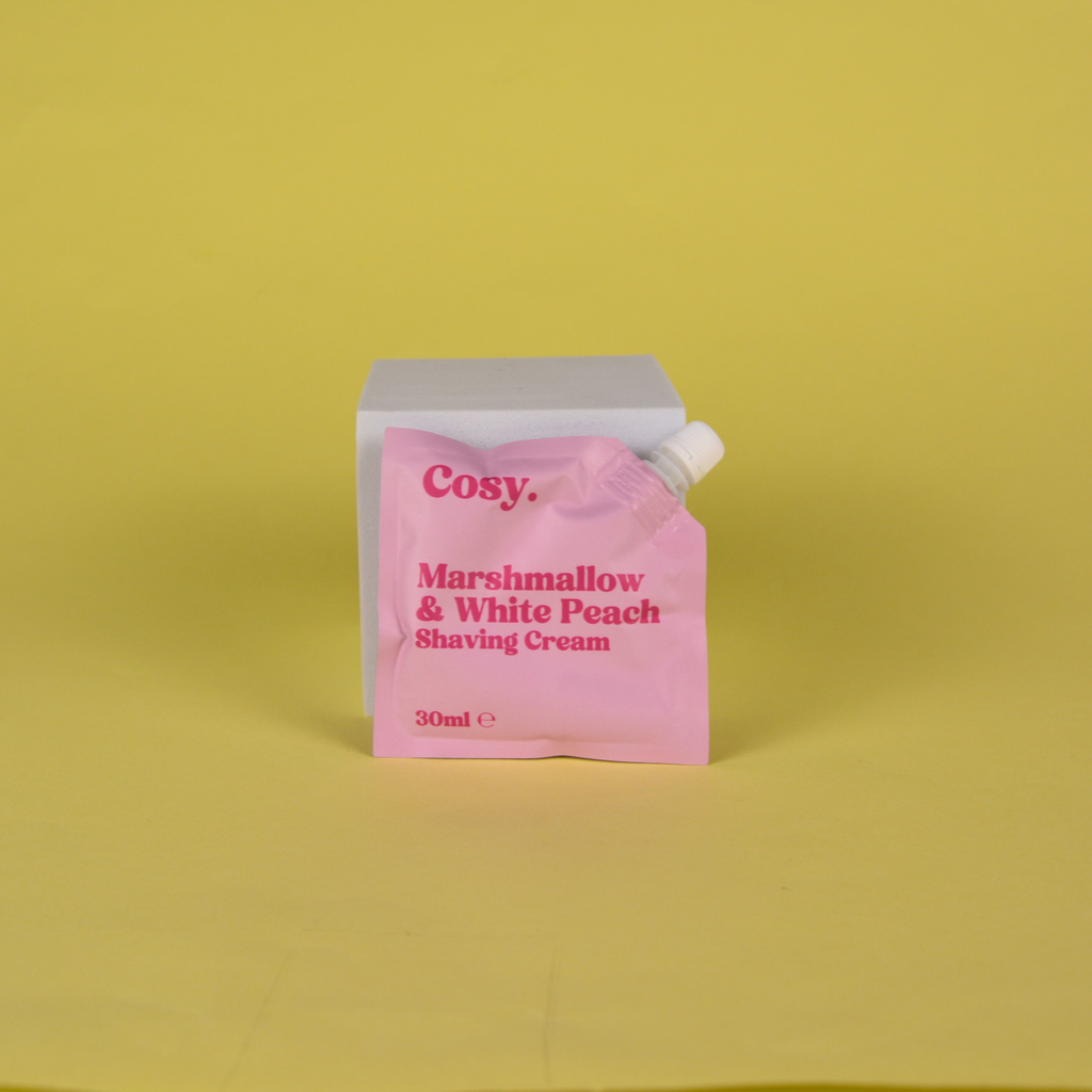 Marshmallow & White Peach Shave Cream | Cosy Cosmetics