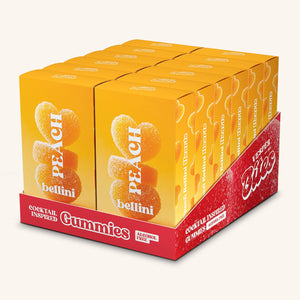 Peach Bellini Gummies - Chewy Candies | Vesper Bites