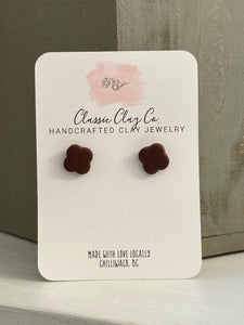 Clover - Clay Stud Earrings| Classic Clay Co.