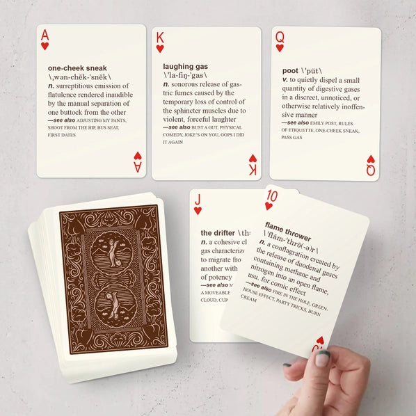 52 Farts - Playing Cards | Knock Knock