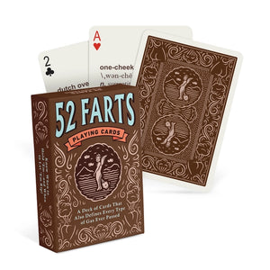 52 Farts - Playing Cards | Knock Knock