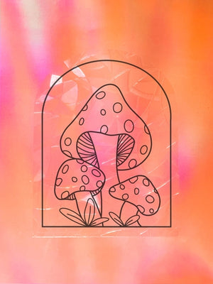 Mushroom Suncatcher | Martian Co