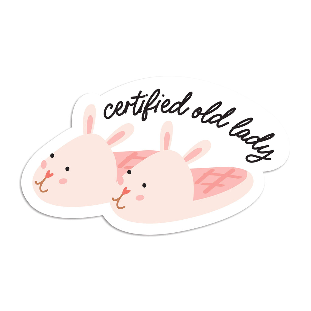 Certified Old Lady | Vinyl Sticker