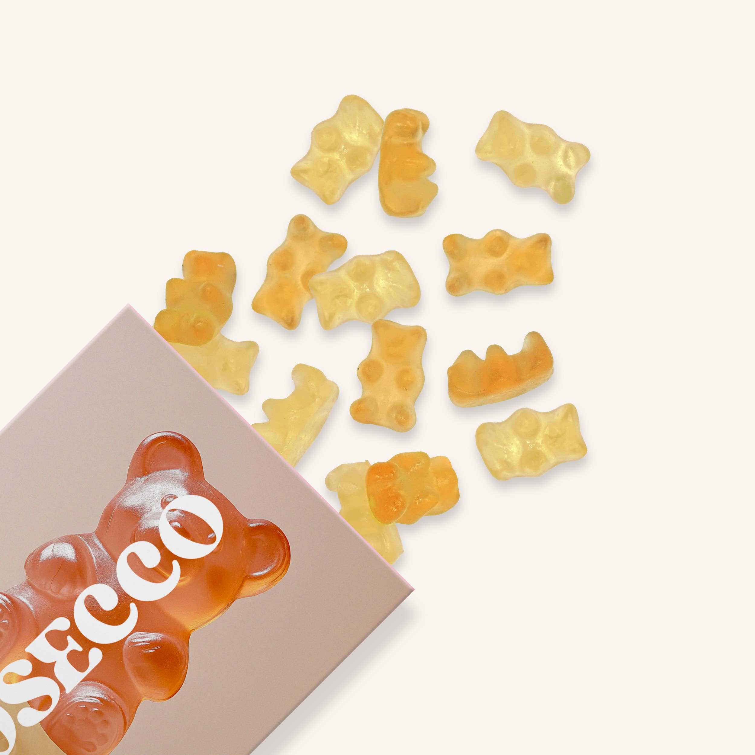 Prosecco Bear Gummies - Chewy Candies | Vesper Bites