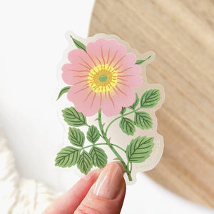 Pink Rose | Vinyl Sticker