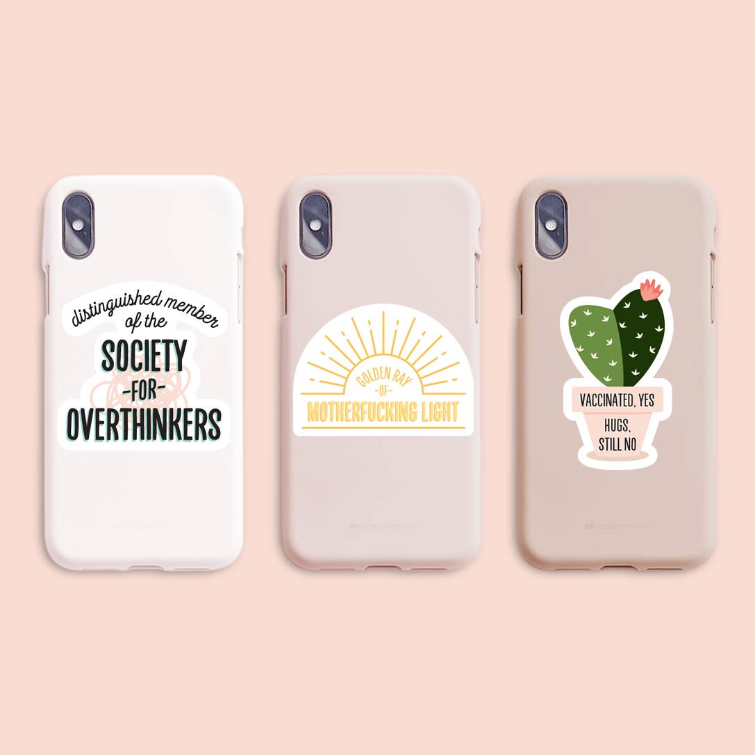 Society for Overthinkers | Vinyl Sticker