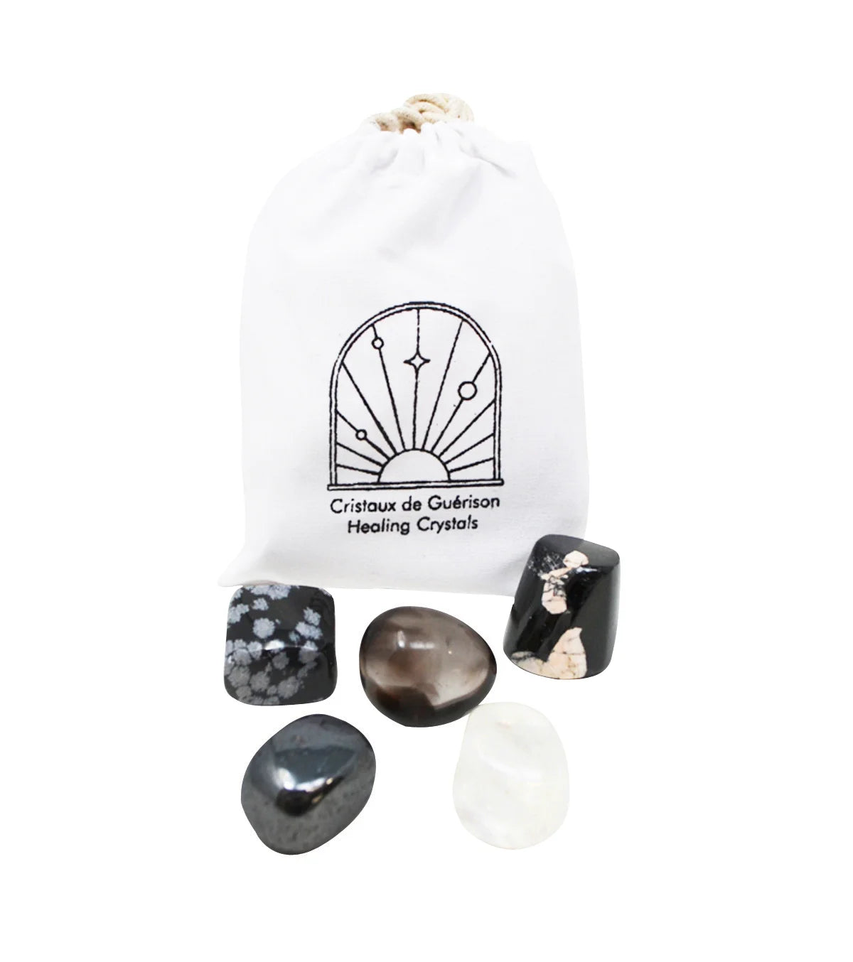 Polished Stone Healing Set - Protection | Nostalgia