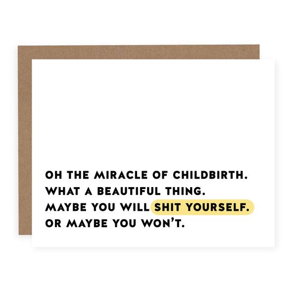 The Miracle of Childbirth - Greeting Card | Pretty By Her