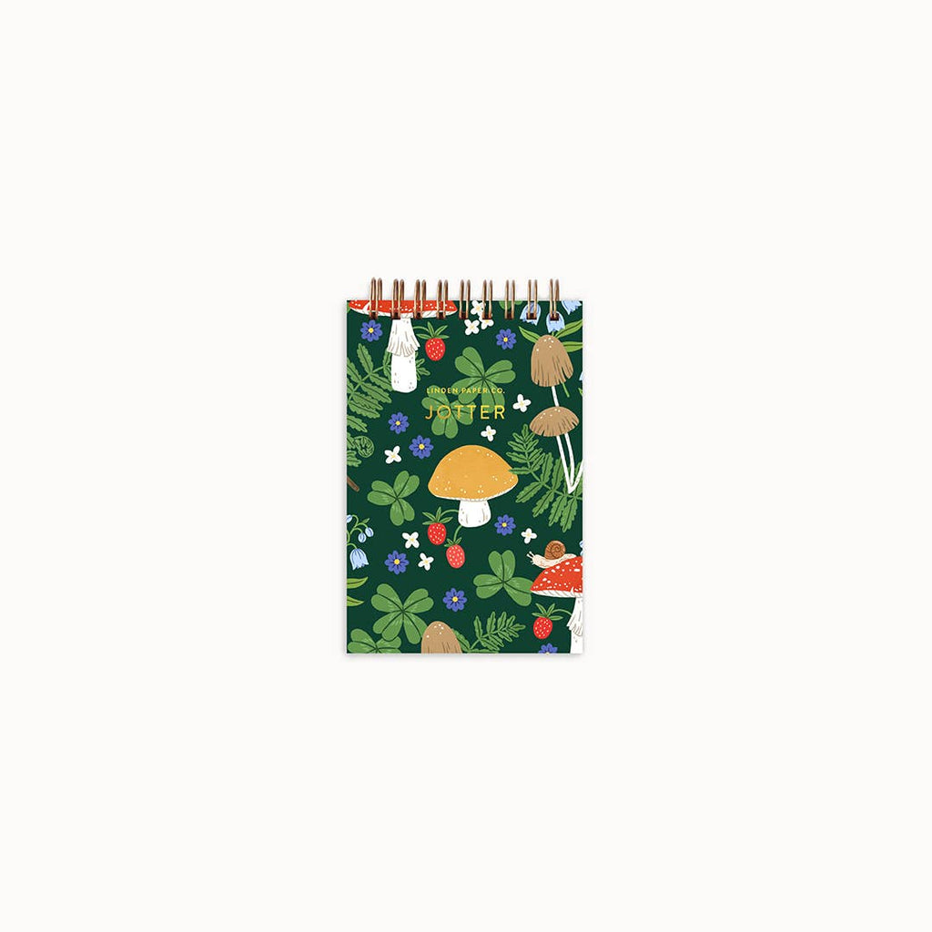 Mushroom Jotter | Mini Spiral Notebook