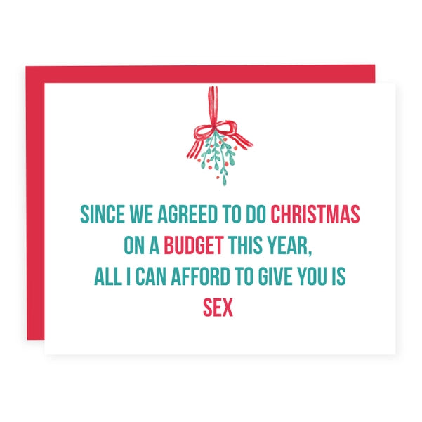 Sex For Christmas - Christmas Card | Pretty By Her