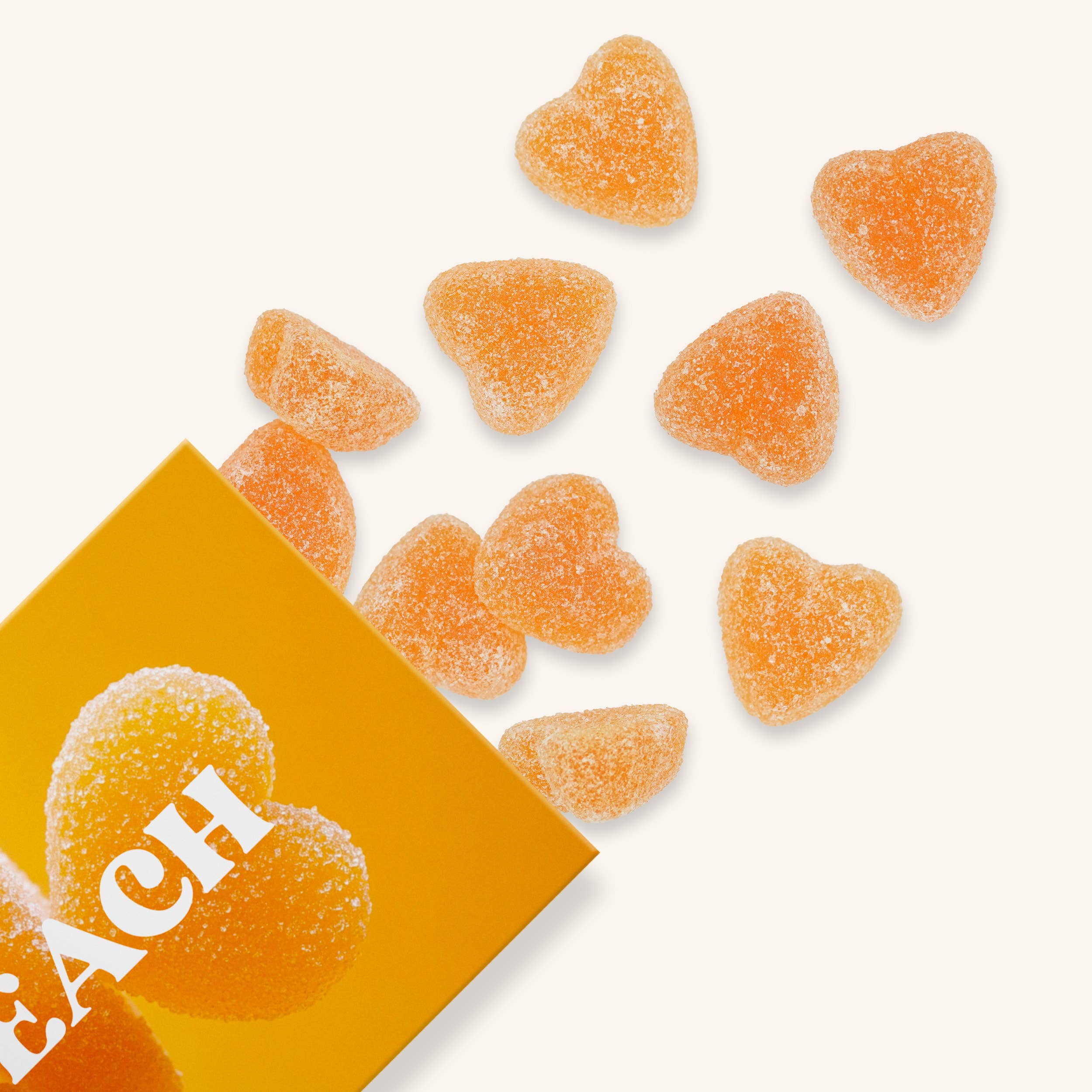 Peach Bellini Gummies - Chewy Candies | Vesper Bites