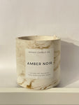 Amber Noir - Cement Jar Candle | Moody Candle Co