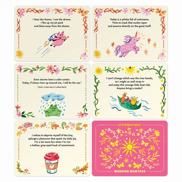 Affirmators! Mantras - Morning Daily Affirmation Cards | Knock Knock