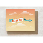 Airplane Banner - Greeting Card | Quirky Paper Co.
