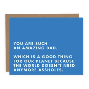Amazing Dad - Father's Day Card | Pretty By Her