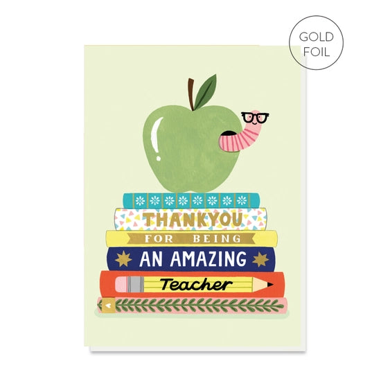 Amazing Teacher - Greeting Card |  Stormy Knight