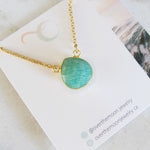 Amazonite - Necklace | Over The Moon