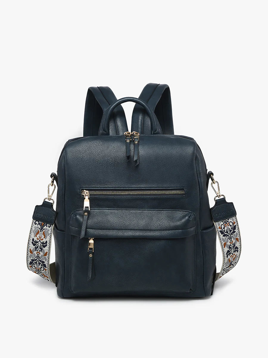 Amelia - Convertible Backpack With Guitar Strap | Jen & Co