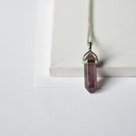 Amethyst - Bullet Crystal Necklace | Whimsy's Jewels