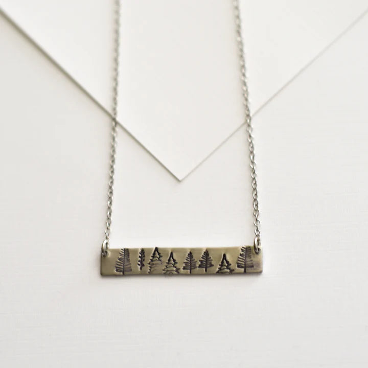 The Anita | BC Forest Bar Necklace