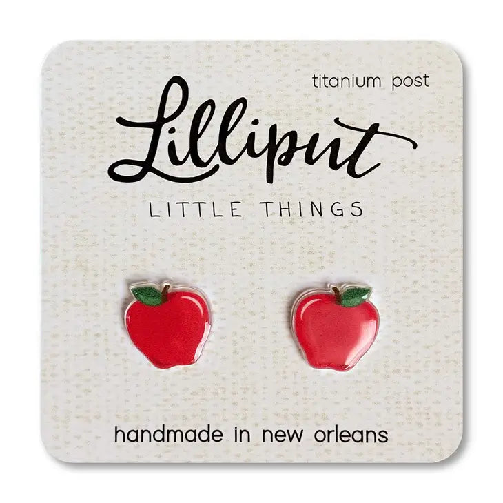 Apple Earrings | Lilliput Little Things