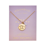 Aquarius - Astrology Necklace | Foxy Originals