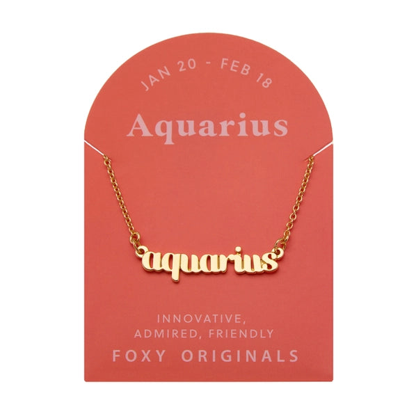 Aquarius | Horoscope Necklace