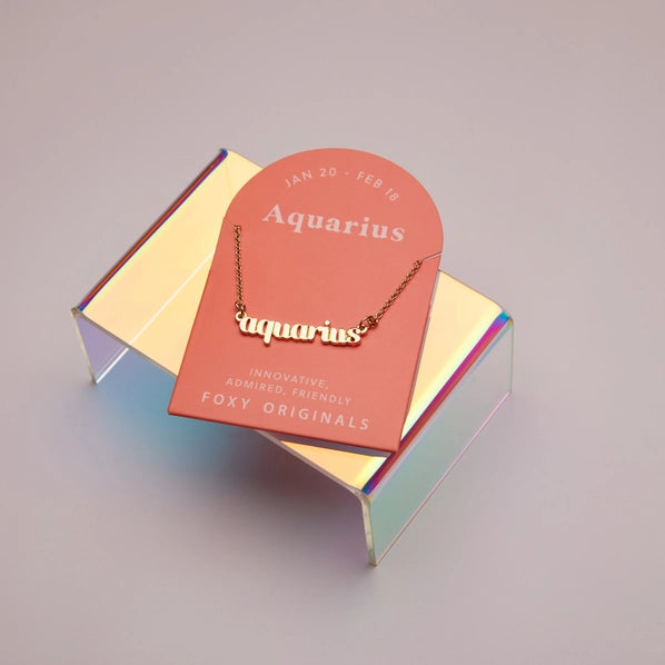 Aquarius | Horoscope Necklace