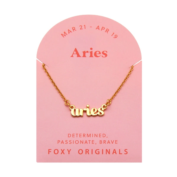 Aries | Horoscope Necklace