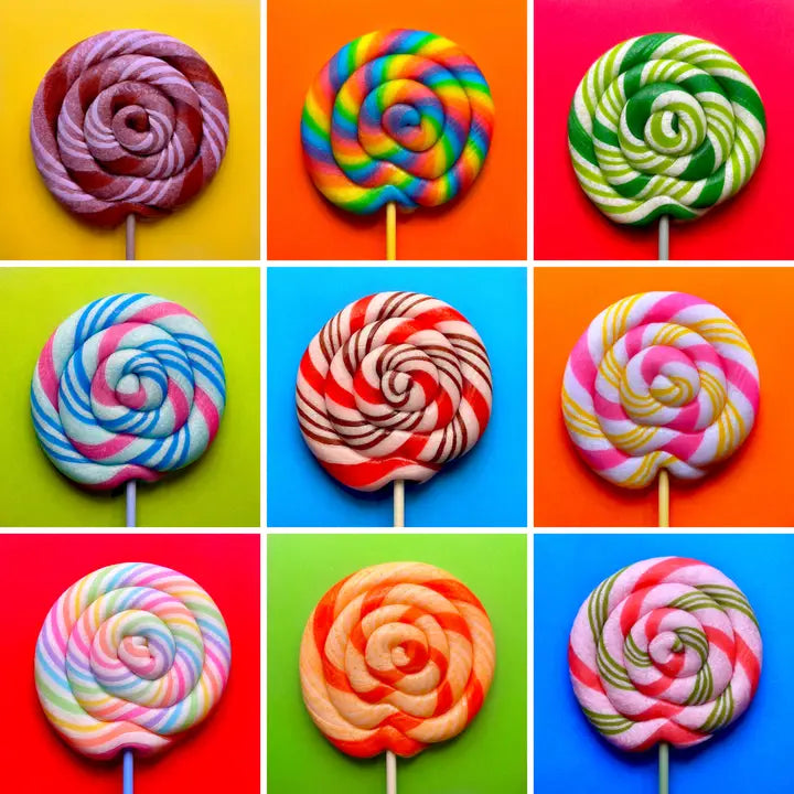 Assorted Flavours - Handmade Whirl Pop | Volio's Confections