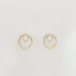 Audrey Studs | Petite Gold