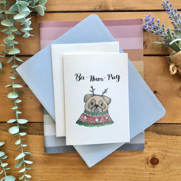 Ba-Hum-Pug - Christmas Card | Kenzie Cards